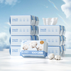 Serviettes douces jetables pour b&eacute;b&eacute; 100 % coton